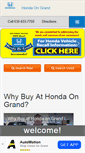 Mobile Screenshot of hondaongrand.com